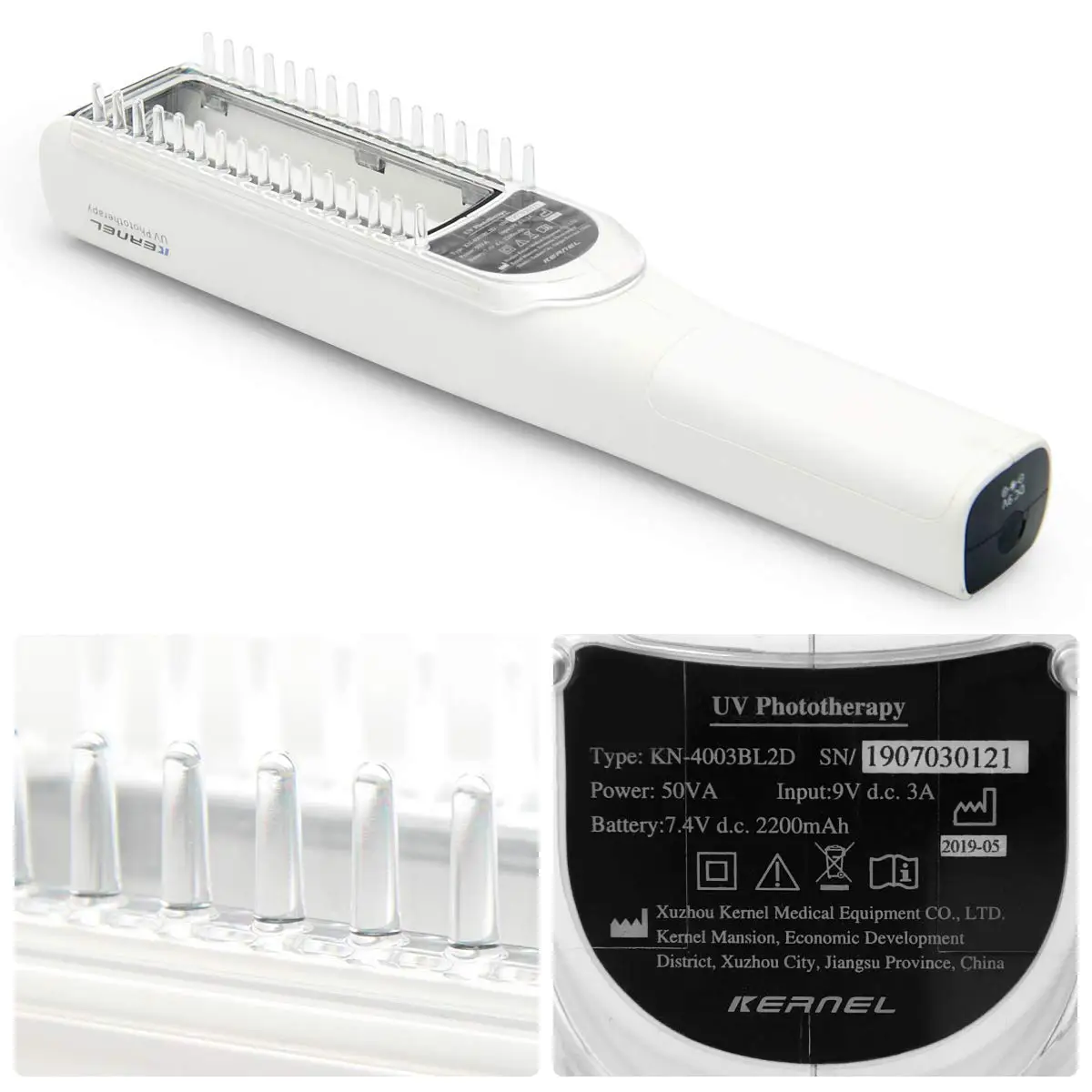 KERNEL UVB Lamp - 311nm Phototherapy for Psoriasis & Vitiligo