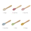 wooden baby spoon