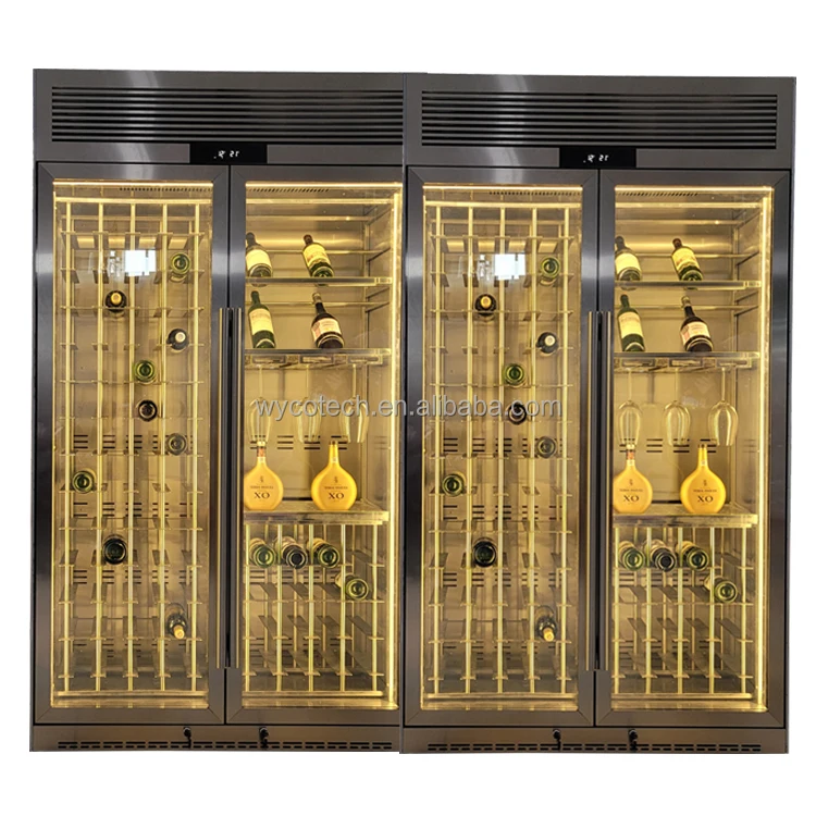 Inverter Compressor Wine Fridge Custom Tall Cellar Home Red Wine Cooler