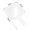White makeup mirror