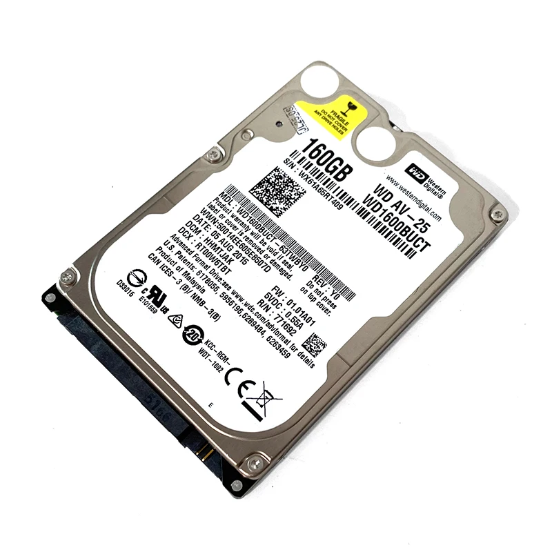WD AV-25 WD1600BUCT Hard Disk Drive HDD fún Kyocera 3550 fún Xerox DocuCentre V C5580 C6680 C7780 C 5580 6680 7780 Onkawe Printer