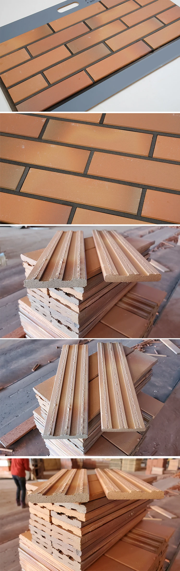 Best quality for sale building used ceramic thin reclaimed bricks tiles red clay brick veneer