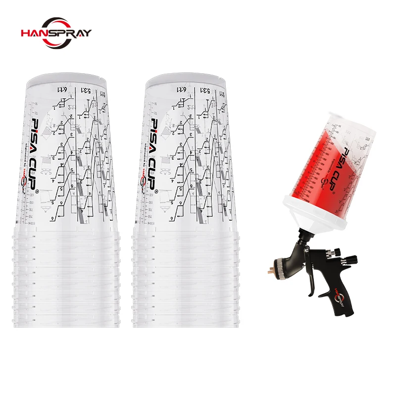 Оптовая цена новый дизайн распылитель Lvlp краскокрасочный пистолет чашка для окрашенного автомобиля