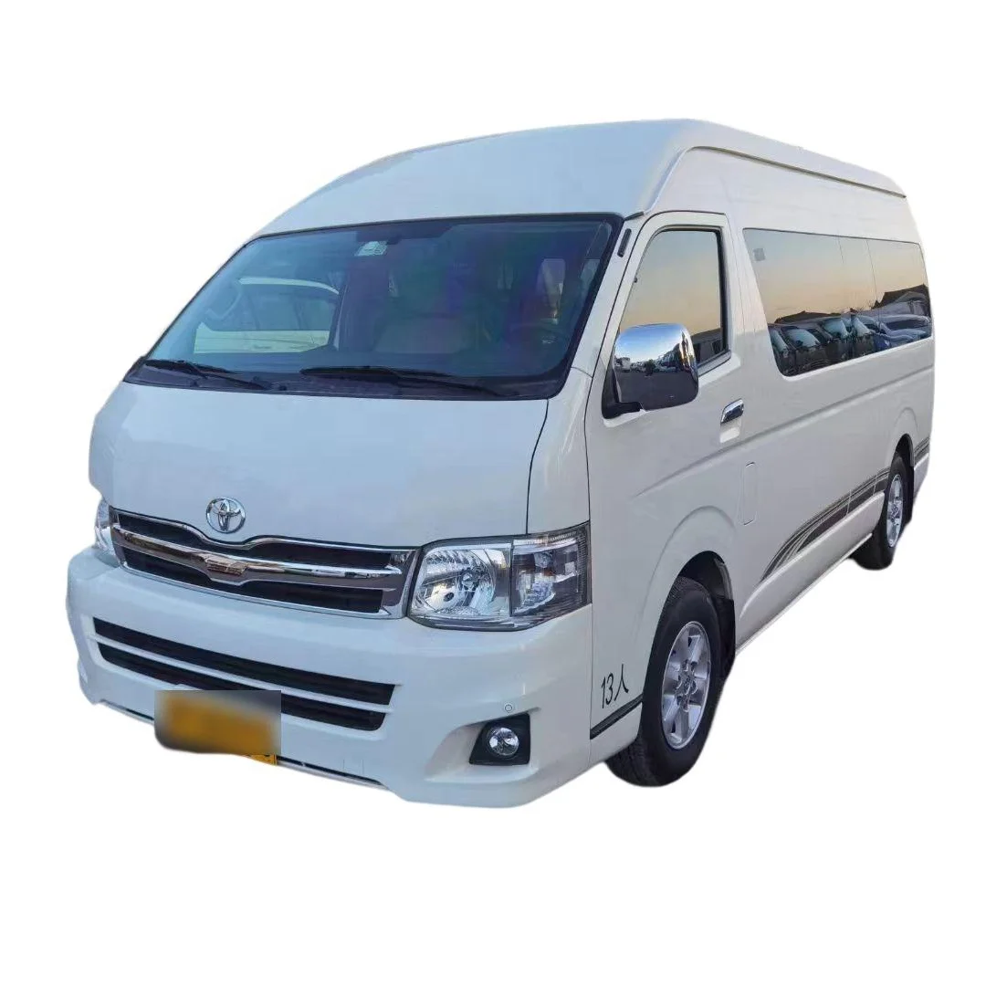 状况良好的海斯巴士二手右手驾驶13座巴士二手To-yo-ta Hiace迷你巴士价格优惠