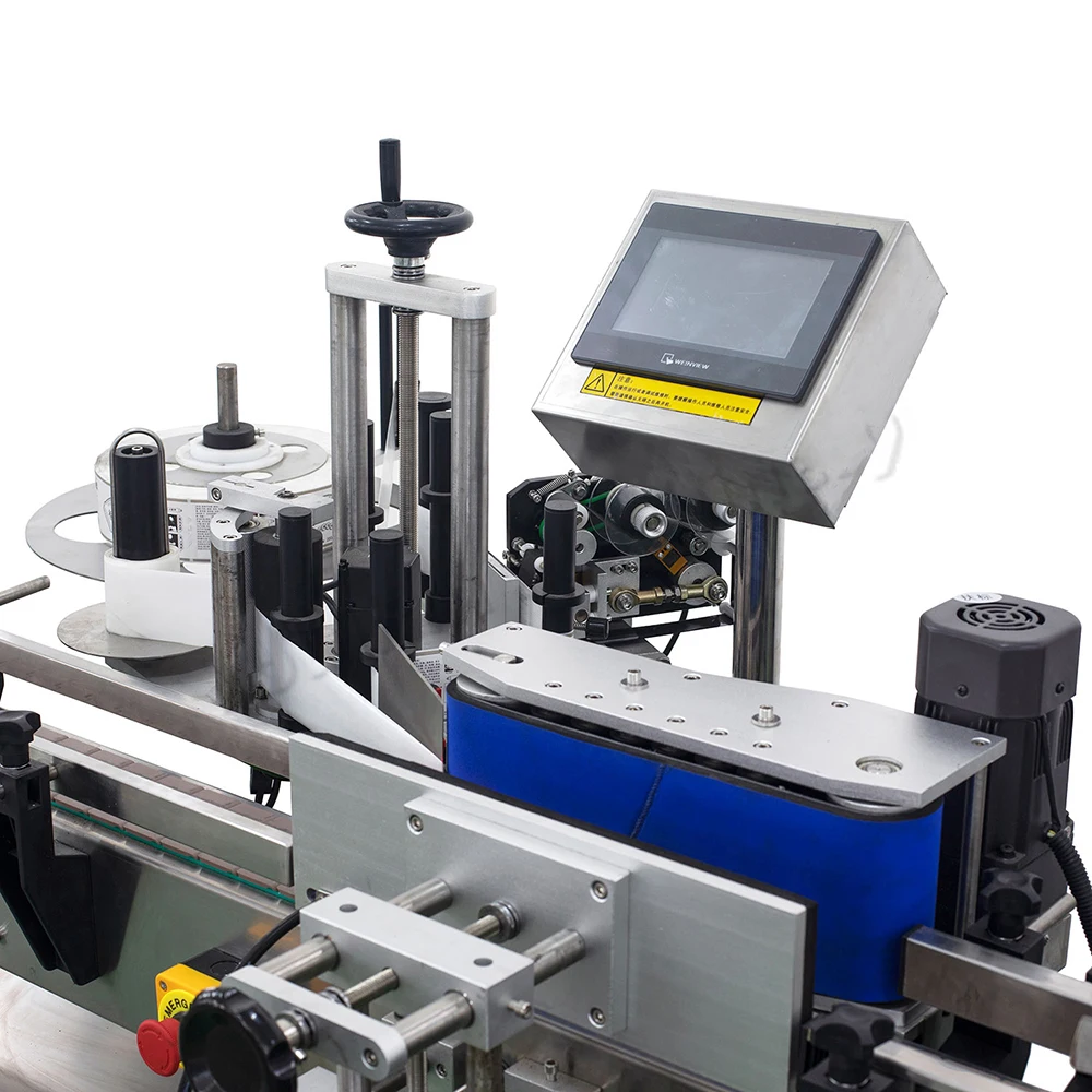 MT-200 пластиковая машина ярлыка круглые стеклянные банки в бутылках для маркировки