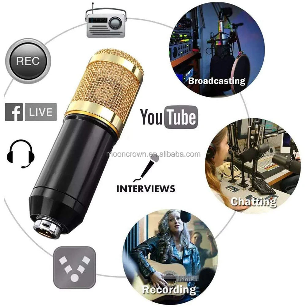 Condenser Microphone BM800 Wireless Bluetooth popular V10，-zlw