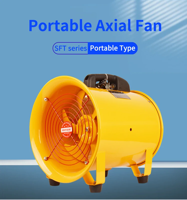Axial Flow Ventilation Fan, Explosion-Proof, Portable - detail 2
