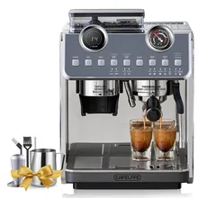 Cross-Border Italian Coffee Machine Semi-automatic Grinding Foam Integrated 30 Gear 20bar Professional Home Use and Commercial