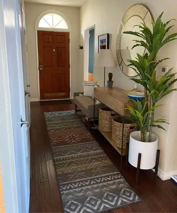 L Открытый Декор искусственные кокосовые финиковые пальмы садовые украшения большая Пальмовая листва листья дерево