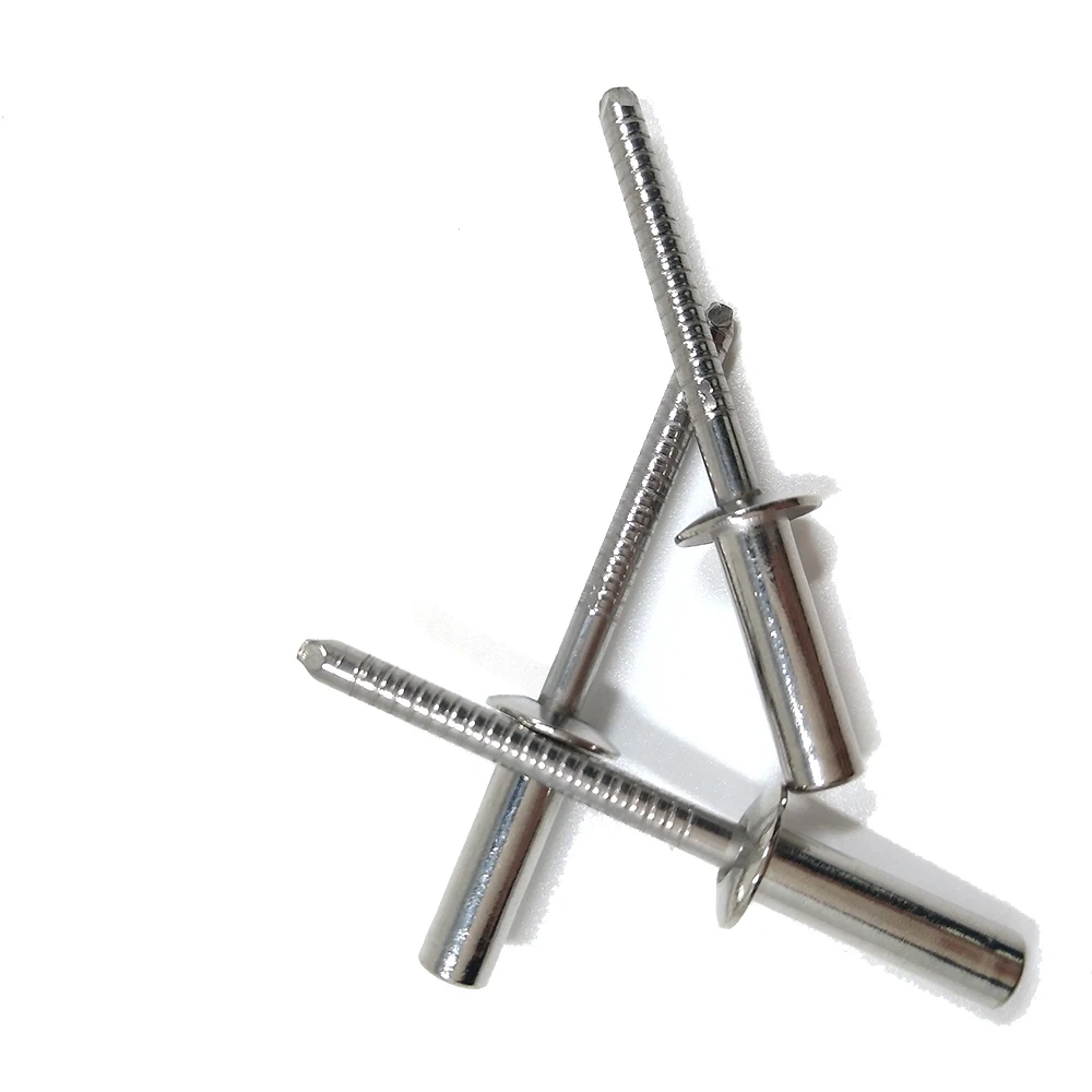 Viti Autofilettanti Ferro 25 Rivetti A Strappo In Acciaio Inox 304 - Dimensione 8-4, Lunghezza 1/4", Testa Bombata Rivetti Pop Acciaio Inox - Foto 10