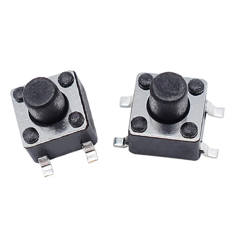 TS-06104 Top Push Tactile Switch - 6x6mm, 12V, 100k Cycles