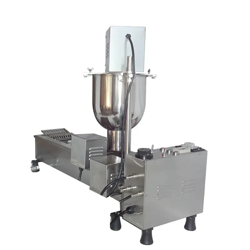 Donut Making Machine Automatic Waterproof Mini Stainless Steel Doughnut Making Electric Donut Making Machine for Snacks