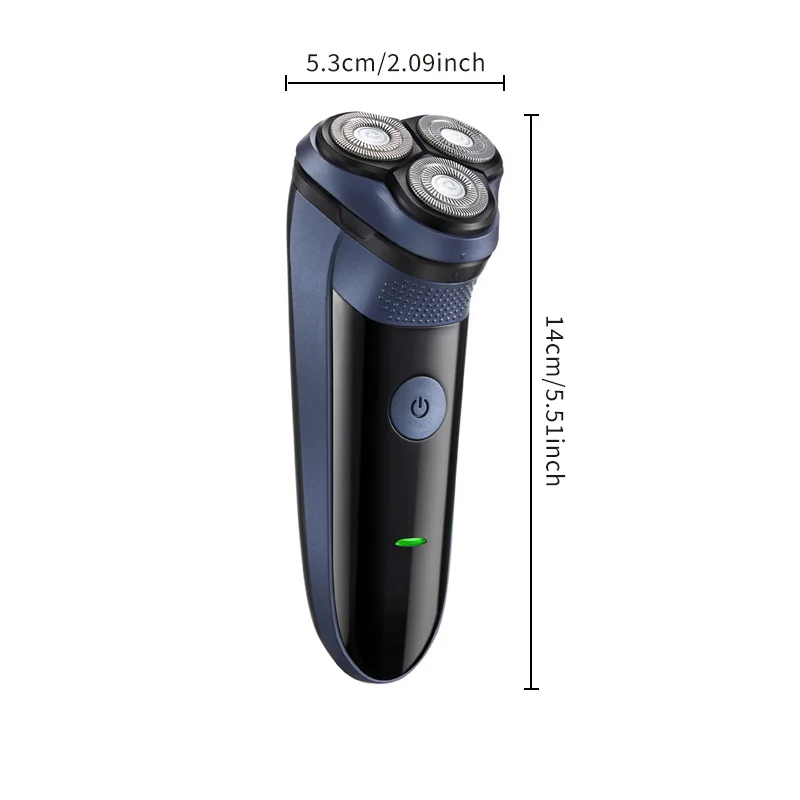 Men's Three-Blade Electric Shaver USB Charging Multi-Functional Floating Design Exclusive for Beard Shaving Household RV Hotel supplier