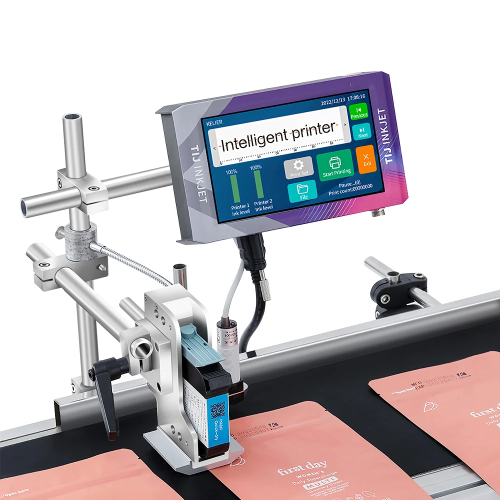 Новинка 2021 струйный принтер Kelier KX180 для печати карточек