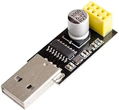 Usb至esp8266 Esp-01串行适配器usb至ttl驱动程序串行esp01编程器适配器ch340g Usb至esp8266 - Buy ...