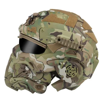For Paintball Jacht CS Game FAST Airsoft Helm Met Pickup