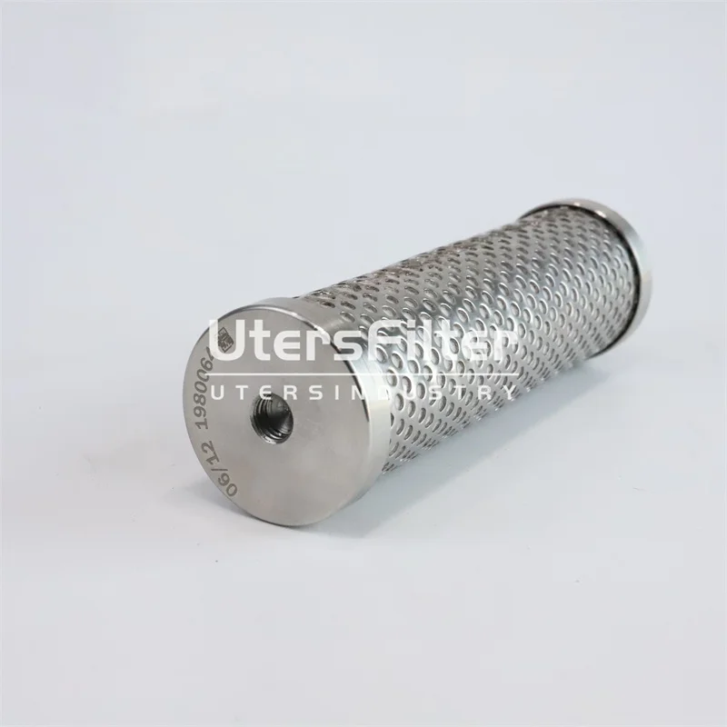 Source 1980064 Uters replaces Bo/ll hydraulic oil filter element  