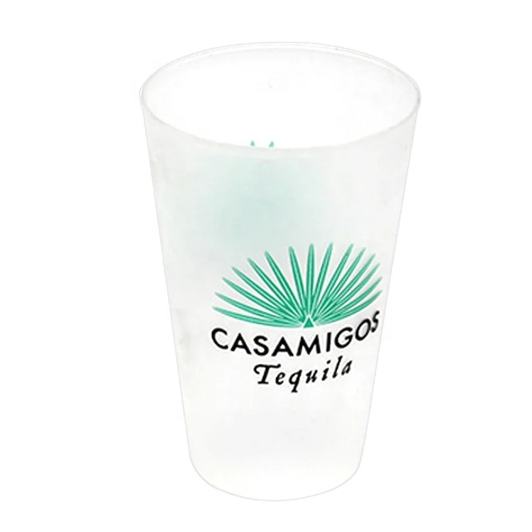 Custom 12 oz. Frosted Plastic Party Cups