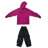 M-YK47 nero (con vestito da neve) + set due pezzi E17 viola