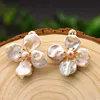 GE0598-2 Baroque Pearl Earrings for Women, Style 5