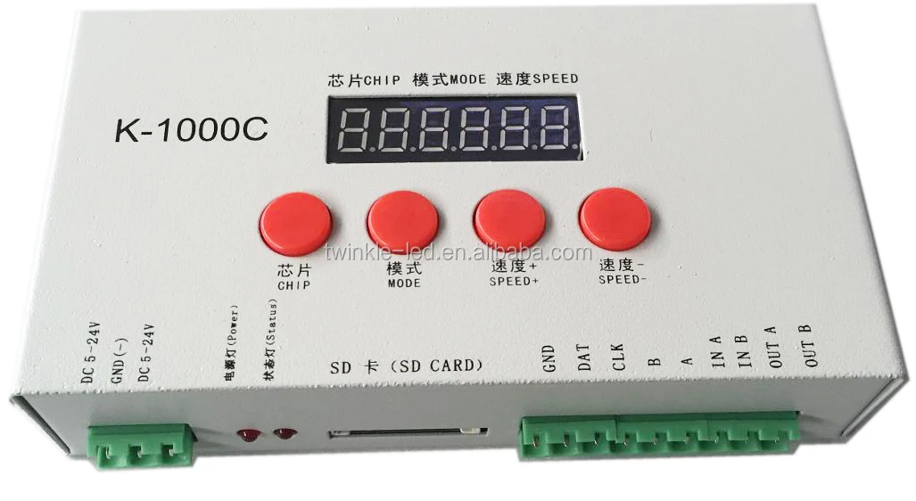 1908 Addressable  Pixel RGB LED Strip  Dmx Control