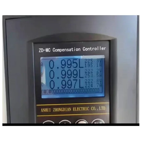 Electrical Equipment Power Factor Controller Capacitor LCD Controller