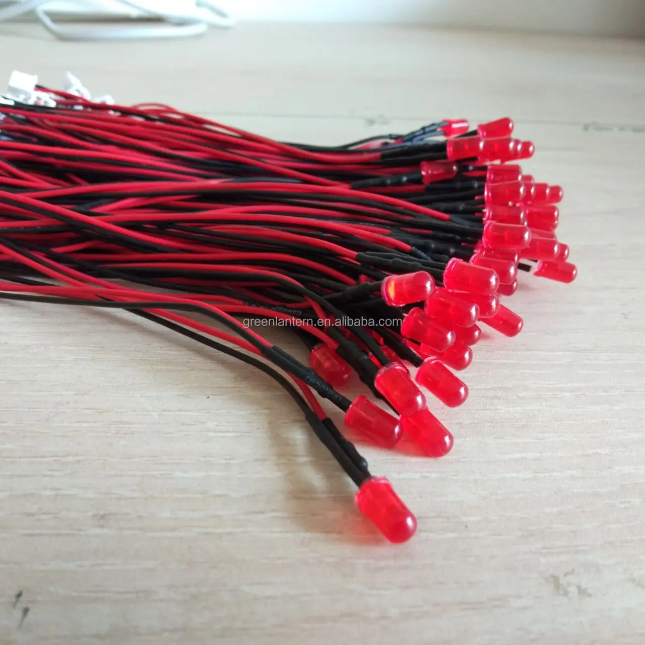 50 LED 5 Mm Pre-cablati 12V - Kit 6 Colori Assortiti (Bianco, Rosso, Giallo, Verde, Blu, Bianco Caldo) - Cavo 19,8 Cm - Per Hobby, Modellismo E Progetti Elettrici - 3