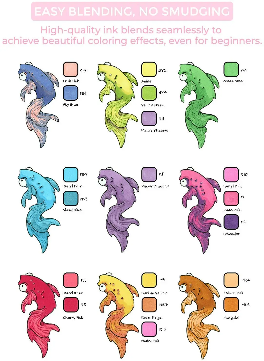 Ohuhu120ユニークな色アルコールアートマーカーセットブラシマーカー