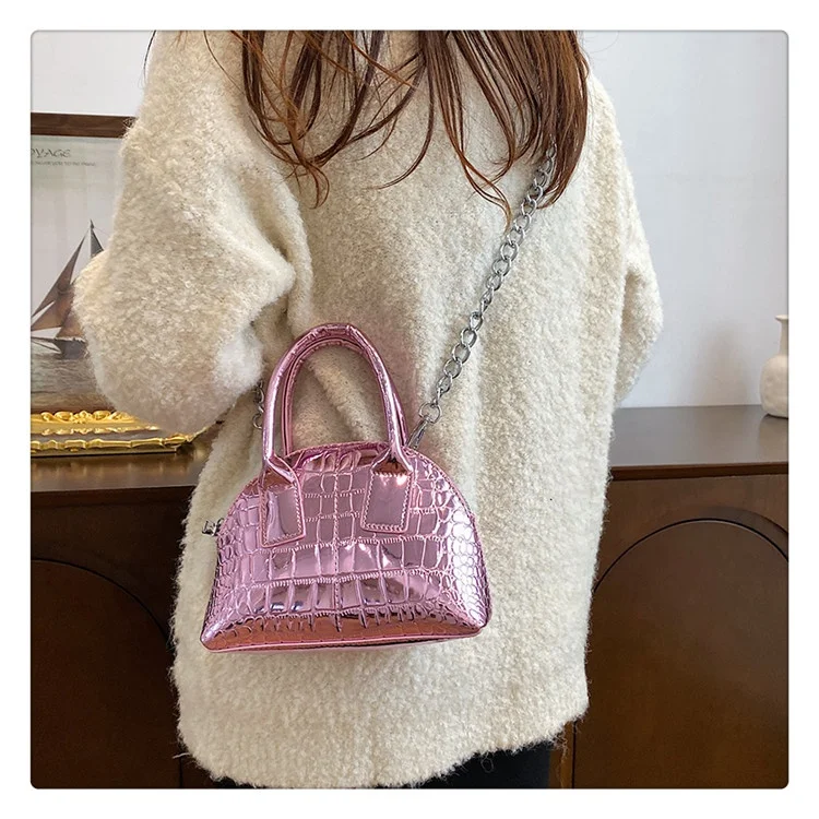 Wholesale 2023 New Arrival Shiny Ladies Fashion Hand Bags Cross