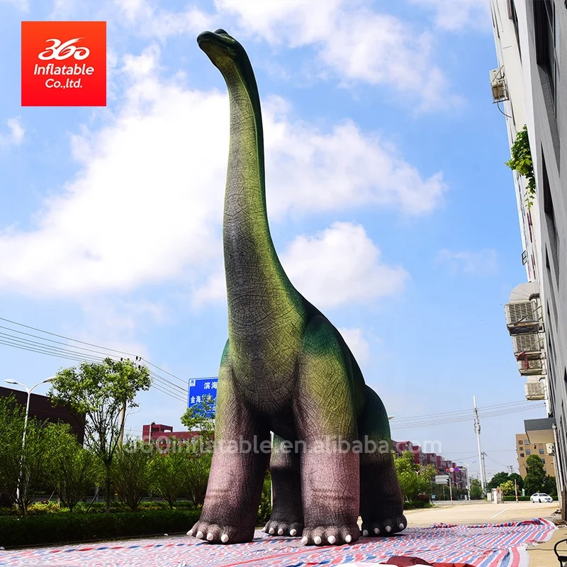360 Inflatable Customized Logo and Print Inflatable Mascot Animal Huge Giant   Dinosaur Cartoon Advertising Inflatables