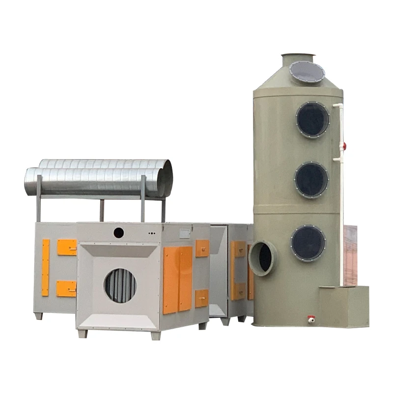 New Industrial Waste Gas Acid Mist Wet Scrubber for Manufacturing Plant with Core Component Pump