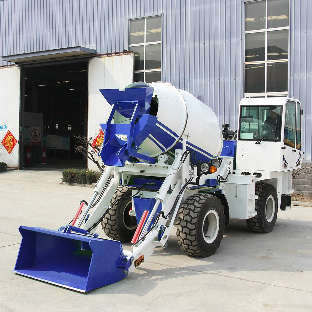 2.6 M3 Self Loading Concrete Mixer Truck Price Concrete Mixer Truck Moving 2.6 Cubic Truck