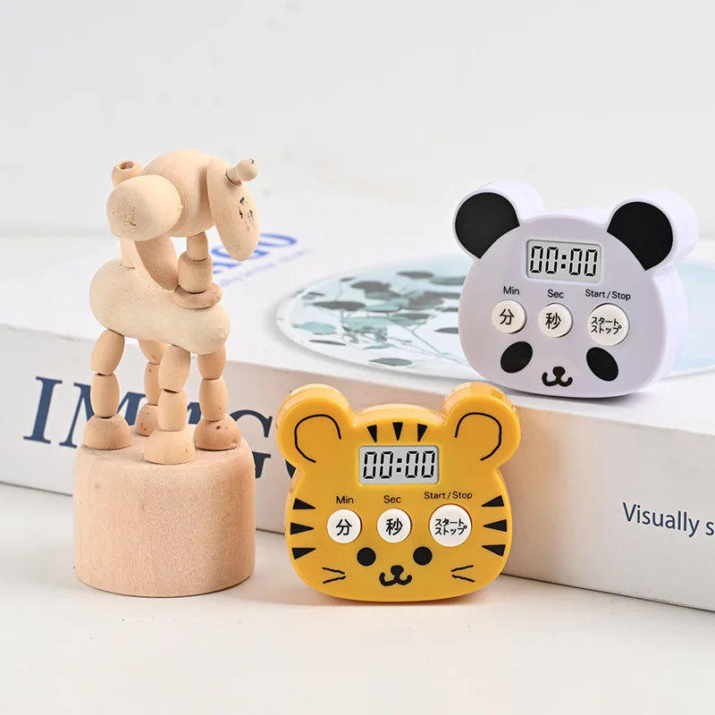 SYH1239 Mini Bear Shape Kitchen Timer Cute Decorative Animal Timer for the Kitchen Made of Plastic