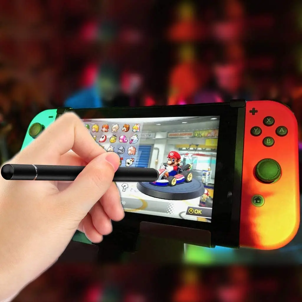 
2-в-1 стилус-ручка, дисковый стилус, волоконный стилус для мобильного телефона, планшета, устройства с сенсорным экраном 