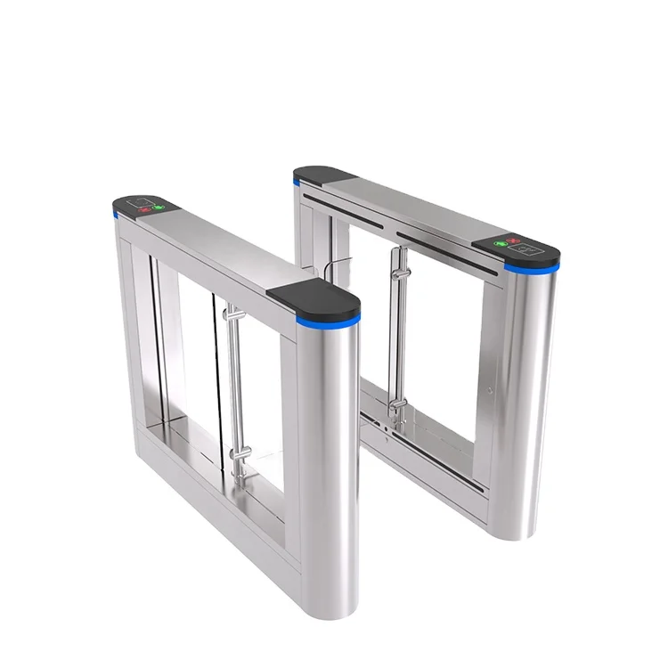 Wholesale Price Pedestrian Security Turnstile RFID Swing Barrier Gate