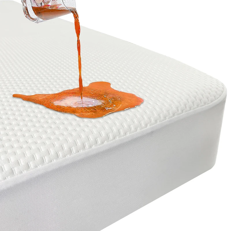 Custom Made Anti Slip Double Full Queen King Size Water Proof Jacquard