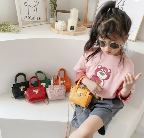 Buy Wholesale China New Fashion Small Jean Purse Chain Bag Square Jacket  Handbag Girls Pu Leather Shoulder Mini Bags & Handbag Girls at USD 8.99