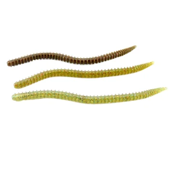 Cheery Worm Bait for Freshwater Bass Fishing Senko Soft Lure Drop Shot Rig Carolina Rig Jig Head Silicone for River Fishing – Soft Lure – view 5