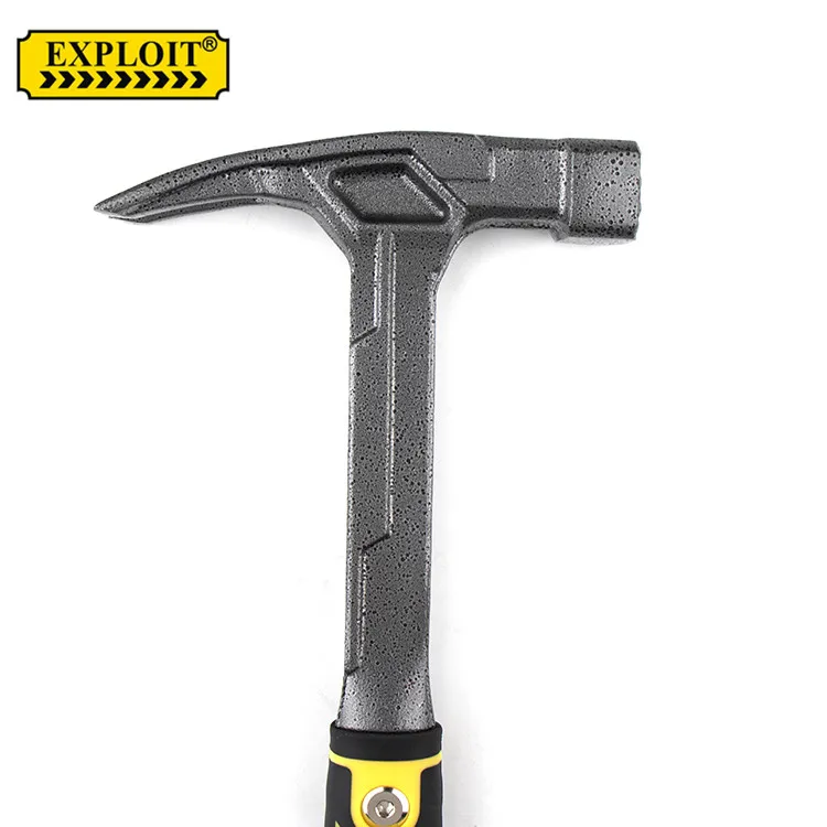Professional High Quality Heavy Duty Anti-slip High Carbon Steel Magnetic Claw Hammer With TPR Handle