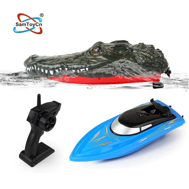 Bateau Rc 25 Km-H Bateau Télécommandé Pour Piscine Et Lac, 2,4 Ghz Rc Jet Boat Électrique Bateau