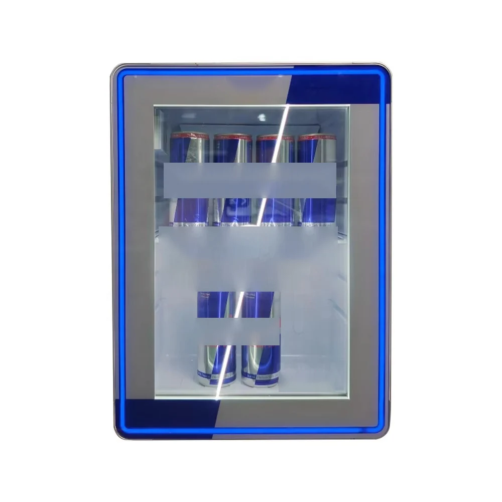 Stylish Commercial Redbull Mini Fridge - Single Door Display