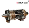Modello di motore per aereo da combattimento