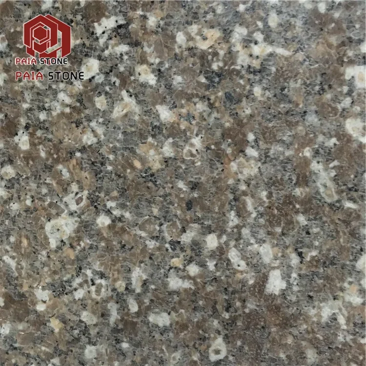 product brown snow customized granite benchtops kitchen laminate countertop for sale-1