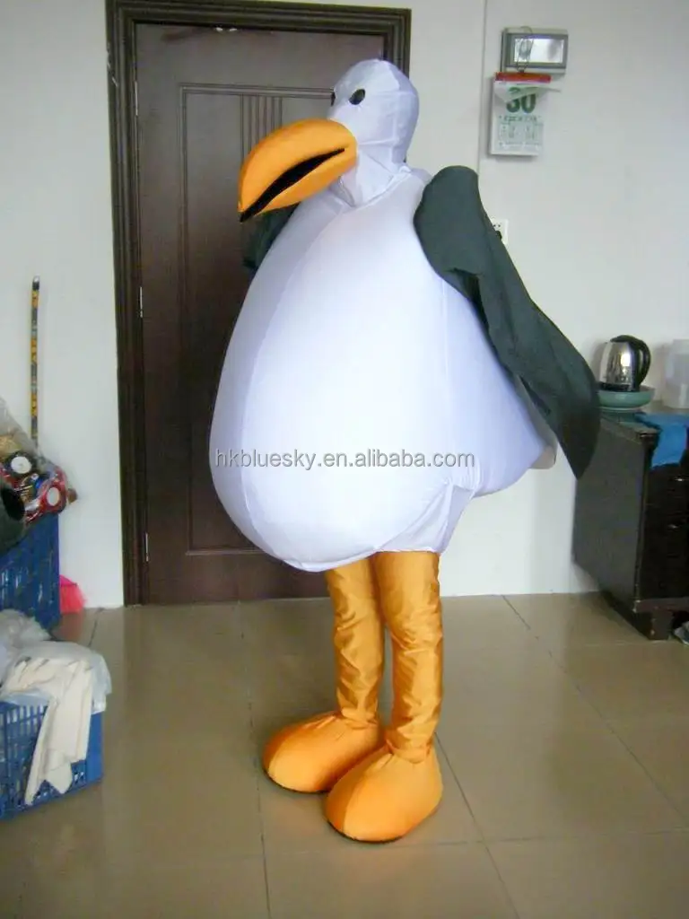 Funny Character Cartoon Sea Mew Mascot Costumes Sea Gull Mascot For Adults  - Buy Seagull Mascot Costume,Sea Mew Mascot Costumes,Sea Gull Mascot Costume  Product on 