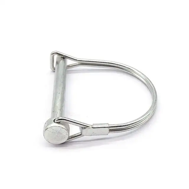 High Quality D-Type U-Shaped O-Shaped Diameter Opening Safety Pin Trailer Safety Hook Spring Lock Pin 304 Heavy duty safety pin