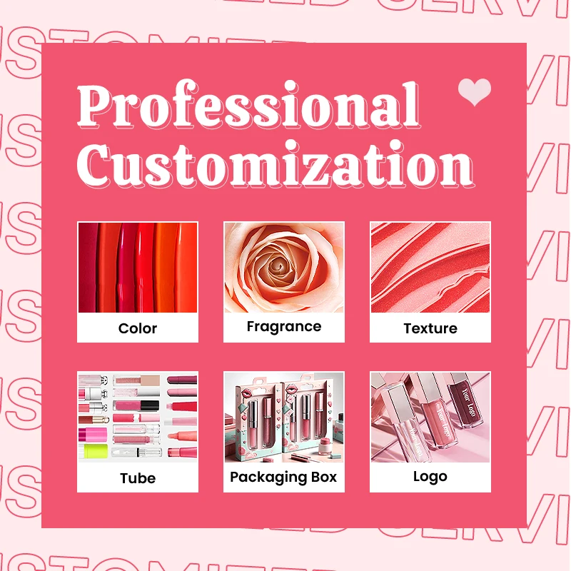 Free Sample Private Label Moisturizing Lip Plumping Lipgloss Cosmetics Wholesale Long Lasting Non Sticky Shiny Pure Lip Gloss