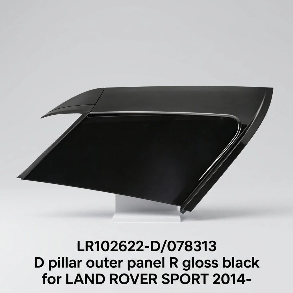 LR102622-D/078313 Exact OE Fit No Modification Needed D Pillar Outer Panel R Gloss Black for LAND ROVER SPORT 2014-