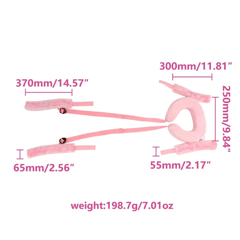 Superior Quality Couple Fetish Sm Game Sex Handcuffs Split Legs 