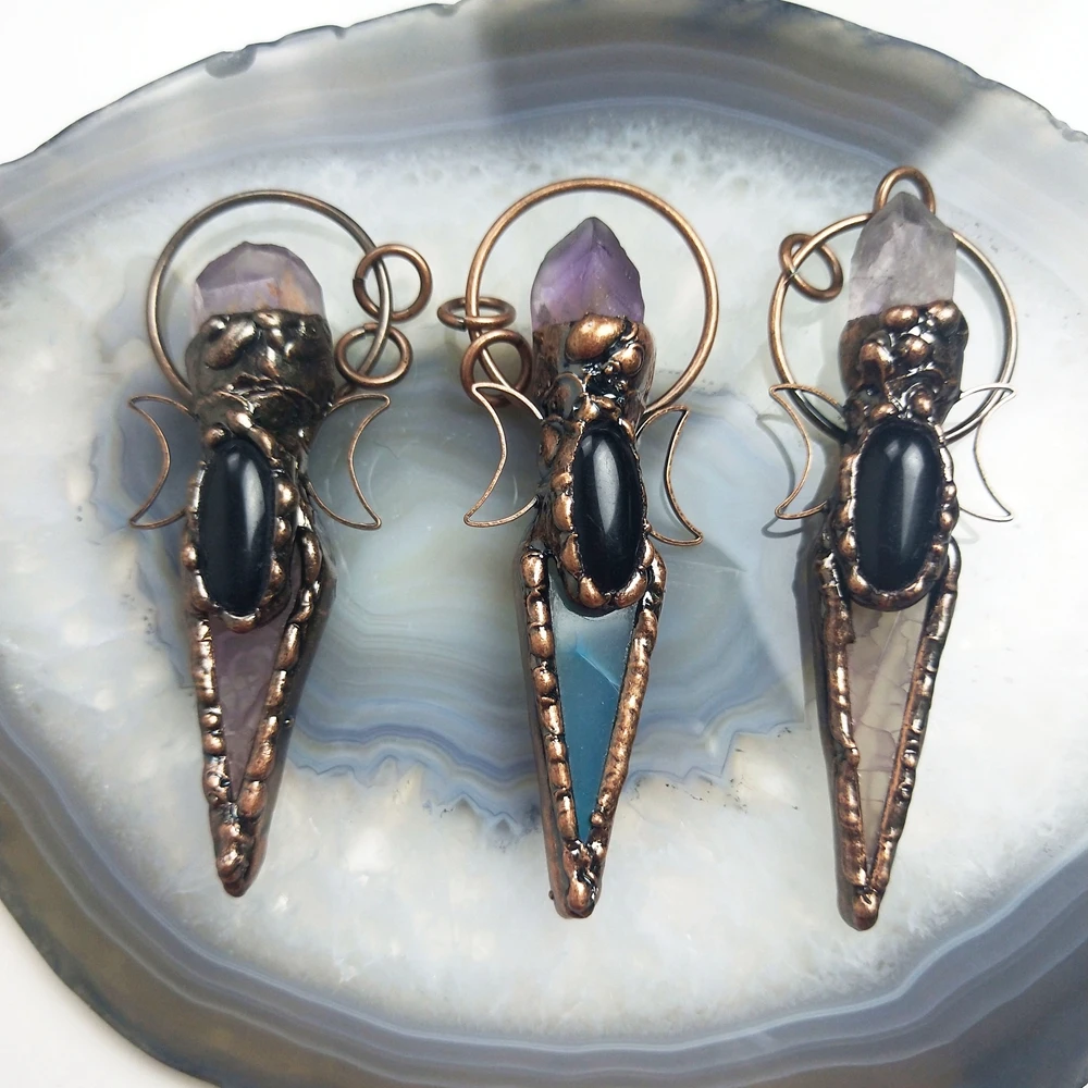 Good Quality Wholesale Jewelry Natural Black Obsidian Crystal Stones