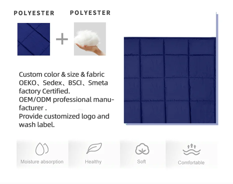 Custom High Quality Soft Warm Travel  Flame Retardant Airline Blanket for Airplane factory